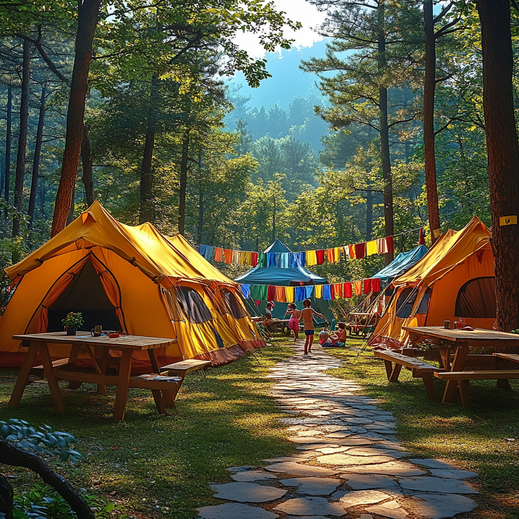 Палаточный лагерь